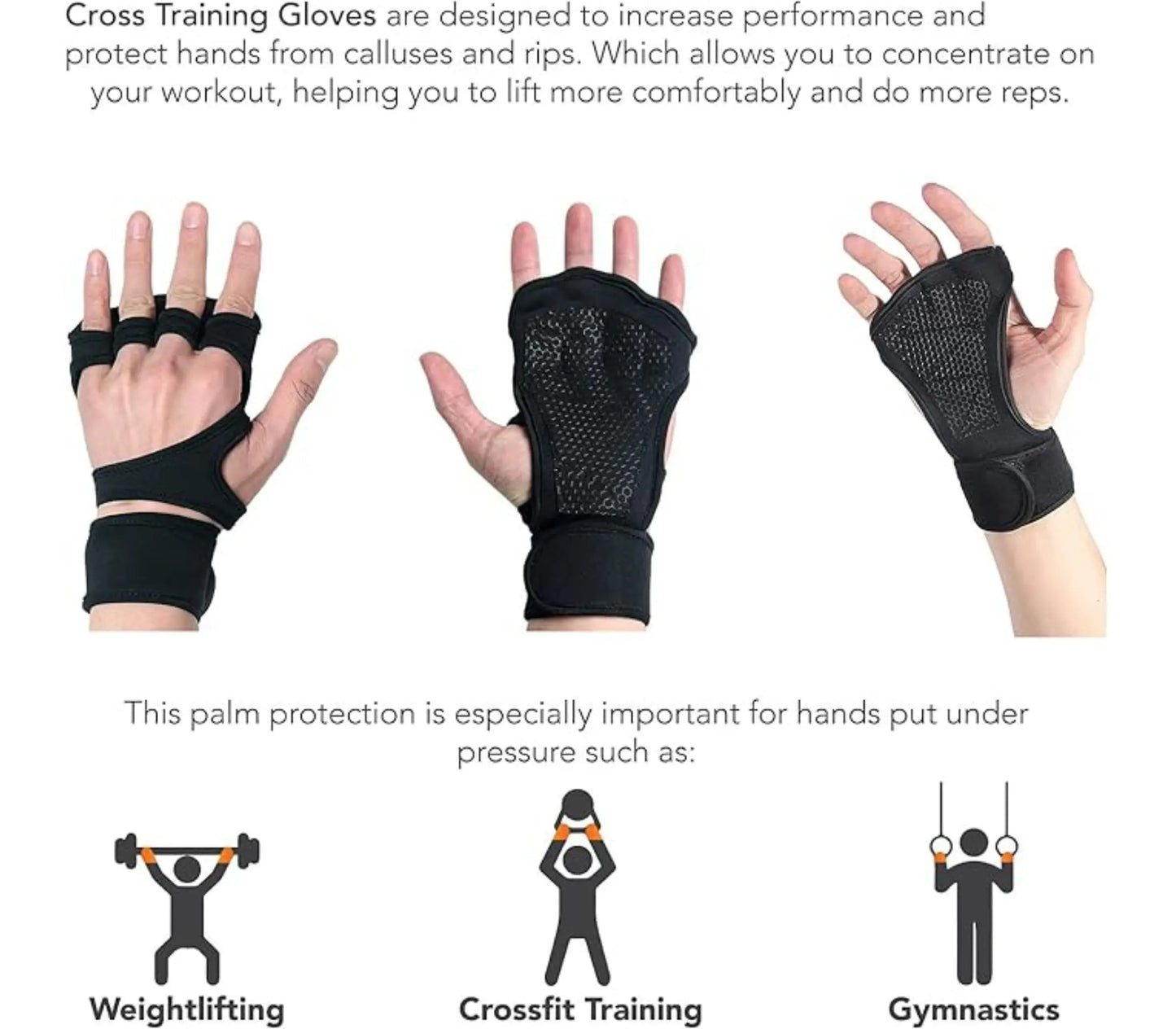 Fitness Wrist Weight Lifting Gym Glove Alsarrat.Shop