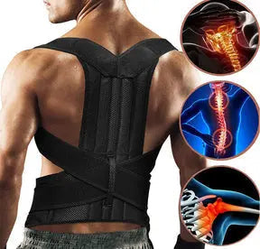 Posture Belt, Premium Quality Adjustable Back Support Belt Alsarrat.Shop