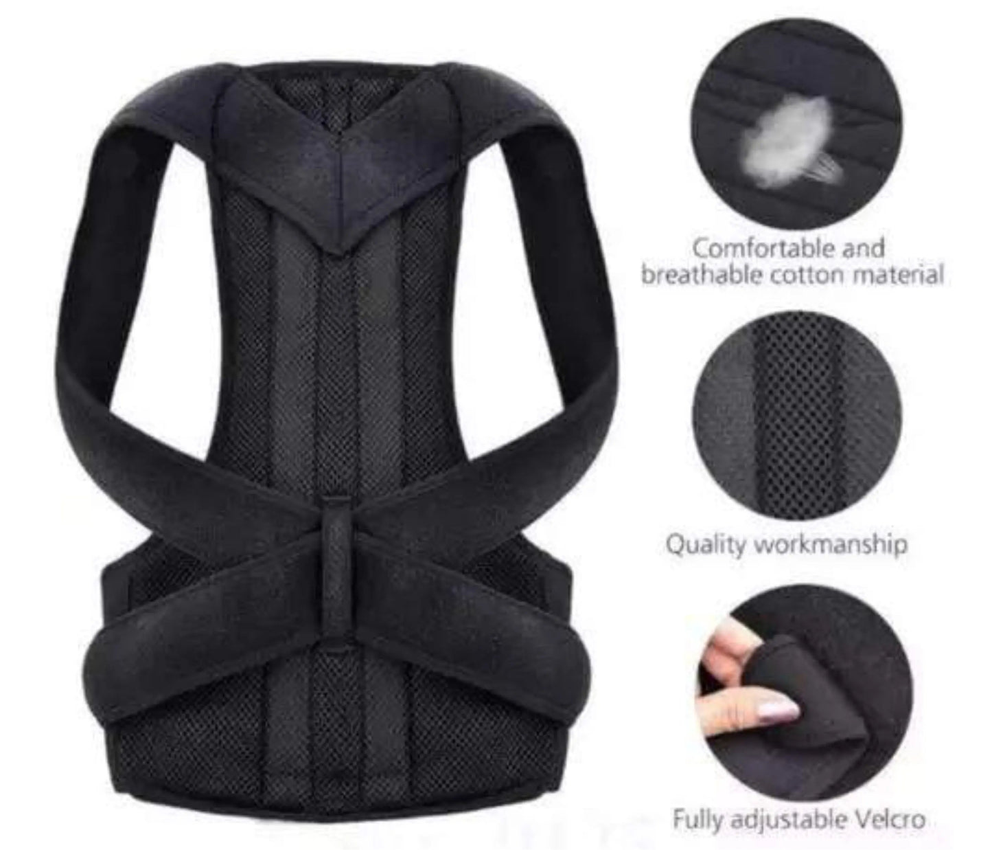 Posture Belt, Premium Quality Adjustable Back Support Belt Alsarrat.Shop