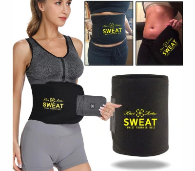 Body Shaper Manual Slim Sweat Belt, For Gym, Waist Size: Free Alsarrat.Shop