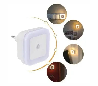 Mini Led Night Lamp Light Sensor Control Socket Alsarrat.Shop