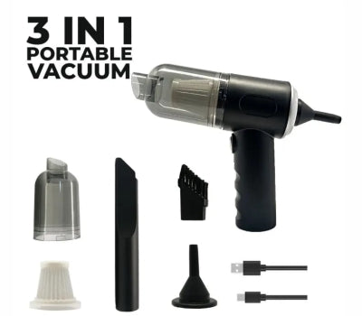 3 In 1 Portable Vacuum Cleaner Alsarrat.Shop