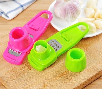 Garlic Press Grater Slicer Plastic Grinding Tool Kitchen Accessories Alsarrat.Shop